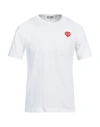 Comme Des Garçons Play Polo Comme Des Garcons Play Herren Farbe Weiss In White