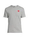Comme Des Garçons Play Play X Invader T-shirt In Grey