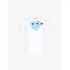 Comme Des Garçons Play Big And In Blue