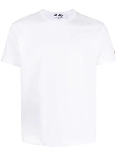 Comme Des Garçons Play Mens T-shirt Short Sleeve Knit