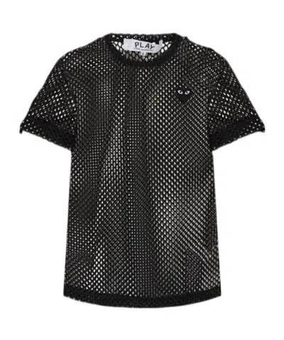 Comme Des Garçons Play Comme Des Garcons Play T Shirts And Polos Black