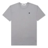Comme Des Garçons Play Comme Des Garcons Play Mini Heart Logo Tee 'grey' In Gray