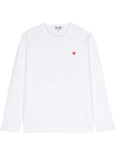 COMME DES GARÇONS PLAY MINI HEART-PATCH T-SHIRT