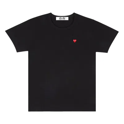 Pre-owned Comme Des Garçons Play Mini Heart T-shirt 'black' | Men's Size M