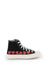 Comme Des Garçons Play X Converse Play High-top Sneakers In Black