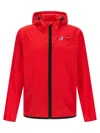 Comme Des Garçons Play Nylon Shell Jacket In Red