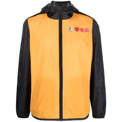 Comme Des Garçons Play Orabk Jacket In Multi