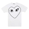 Comme Des Garçons Play Comme Des Garcons Play Men Black Line Heart T-shirt