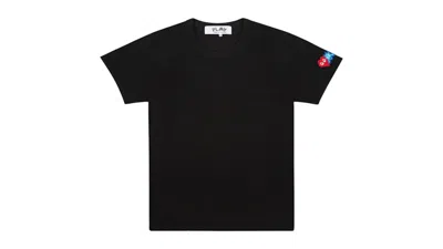 Pre-owned Comme Des Garçons Play P1t328 T-shirt T-shirt In Black