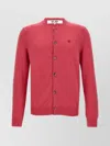 Comme Des Garçons Play Logo Patch Cardigan