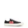 Comme Des Garçons Play Play Converse Chuck Taylor In Black