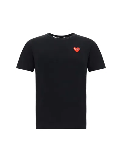 Comme Des Garçons Play Play T-shirt In Black