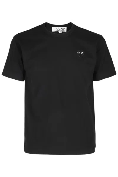 Comme Des Garçons Play Black Heart Patch Cotton T-shirt