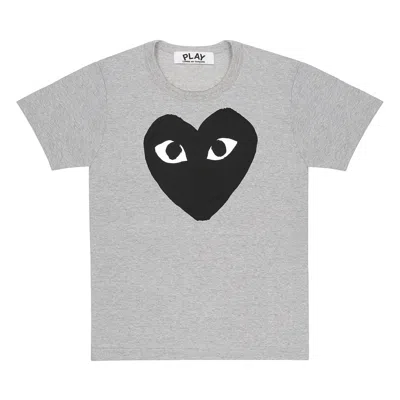 Pre-owned Comme Des Garçons Play Play T-shirt 'grey'