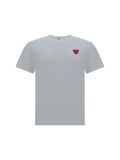 Comme Des Garçons Play Play T-shirt In White