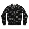 Comme Des Garçons Play Comme Des Garcons Play Polka Dot Cardigan Black Emblem 'navy'
