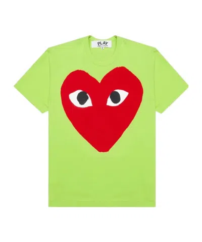Comme Des Garçons Play Printed Short-sleeve T-shirt In Animal Print