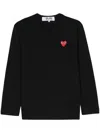 Comme Des Garçons Play Heart-logo Sweater