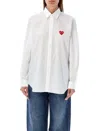 Comme Des Garçons Play Classic Heart Shirt