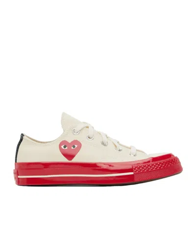 COMME DES GARÇONS PLAY ROUND HEAD LACING CASUAL SNEAKERS