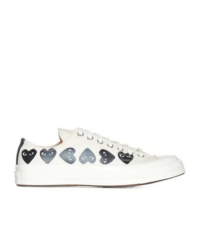 COMME DES GARÇONS PLAY ROUND-HEADED SPORTS SHOES