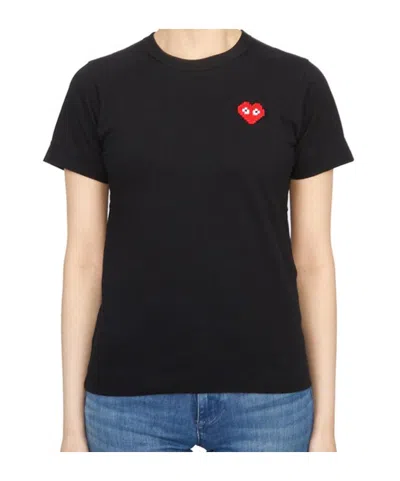 COMME DES GARÇONS PLAY ROUND NECK SHORT SLEEVE T-SHIRT
