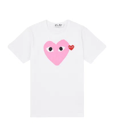COMME DES GARÇONS PLAY ROUND NECK SHORT SLEEVE T-SHIRT
