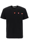COMME DES GARÇONS PLAY COMME DES GARCONS PLAY "ROUND NECK T SHIRT WITH HEART