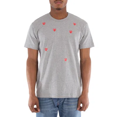 Comme Des Garçons Play Comme Des Garcons Play Scattered Hearts Cotton T-shirt