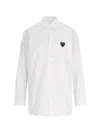 Comme Des Garçons Play Shirts In White