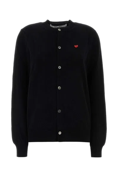 Comme Des Garçons Play Shirts In Black