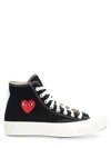 Comme Des Garçons Play Shoes In Black