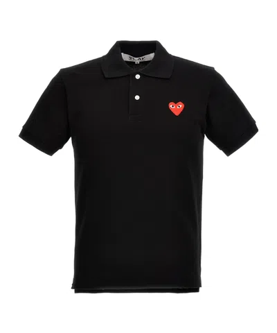 COMME DES GARÇONS PLAY SHORT-SLEEVED POLO SHIRT