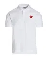 Comme Des Garçons Play Polo Shirt Comme Des Garcons Play Men Color White In White
