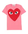 Comme Des Garçons Play Comme Des Garcons Play T-shirts And Polos Pink In Pink