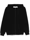 Comme Des Garçons Play Signature Heart-patch Hoodie In Black