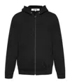 Comme Des Garçons Play Signature Heart-patch Hoodie In Black