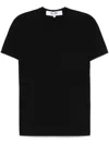 Comme Des Garçons Play T-shirt With Heart Application In Black