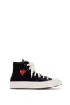 Comme Des Garçons Play Play Converse Cotton High Sneakers