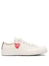 Comme Des Garçons Play Off-white Converse Edition Chuck 70 Cdg Ox Sneakers In White