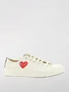 Comme Des Garçons Play Off-white Converse Edition Chuck 70 Cdg Ox Sneakers In Beige
