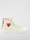 Comme Des Garçons Play Comme Des Garcons Play X Converse Single Heart Chuck 70 Sneakers In Neutral