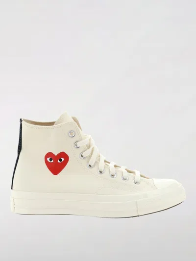 COMME DES GARÇONS PLAY SNEAKERS COMME DES GARÇONS PLAY X CONVERSE MEN COLOR WHITE,G63007001