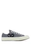 Comme Des Garçons Play Logo Pattern Printed Leisure Sports Shoes In Grey