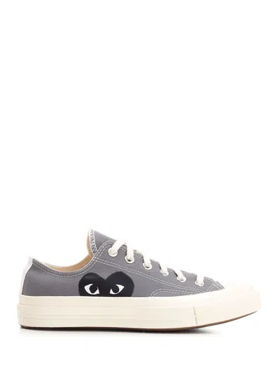 Comme Des Garçons Play Sneakers New Big Heart In Grey