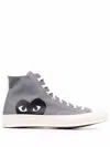 Comme Des Garçons Play Comme Des Garcons Play Sneakers In Grey