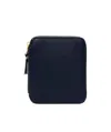 Comme Des Garçons Play Square Leather Wallet In Black