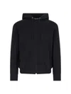 Comme Des Garçons Play Hooded Sweatshirt With Drawstring And Pockets