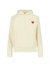 Comme Des Garçons Play Sweaters In Neutral