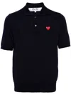 Comme Des Garçons Play Comme Des Garcons Play Sweaters In Blue